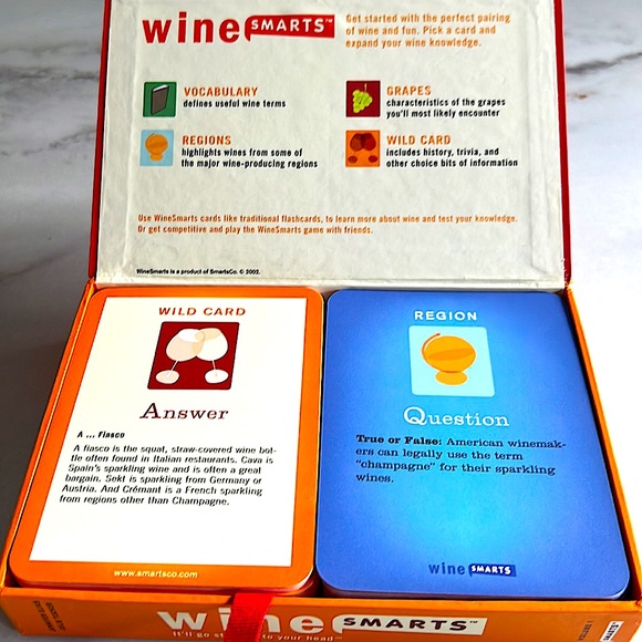 Wine Trivia Game and Wine Snob Book Set/2 - NWOT - Picture 4 of 10
